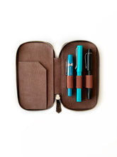 Galaxy 3 Slot Leather Pen Case