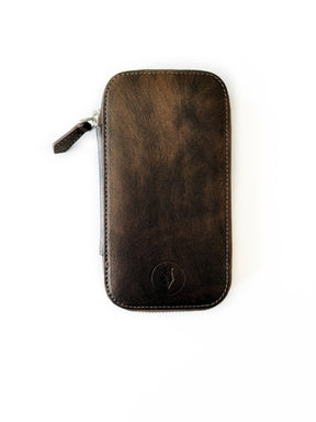 Galaxy 3 Slot Leather Pen Case