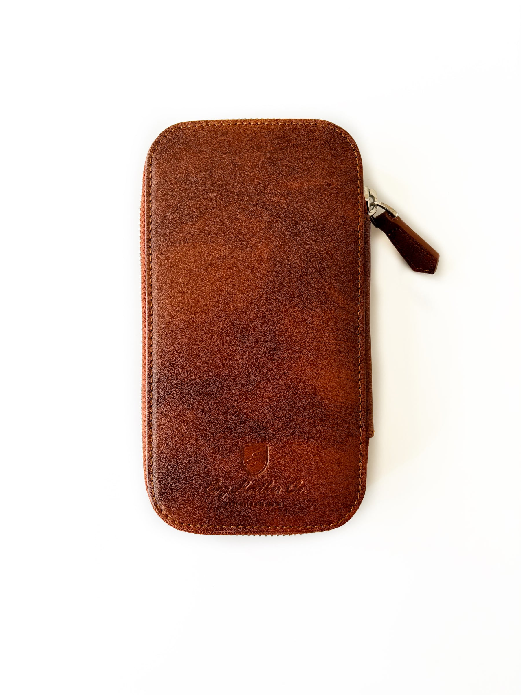 Mars 3 Slot Leather Pen Case