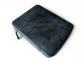 Night Storm Cloud 18 Slot Leather Pen Case