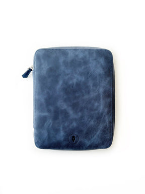 Midnight Blue 4 Slot Pen Case and A5 Size Organizer