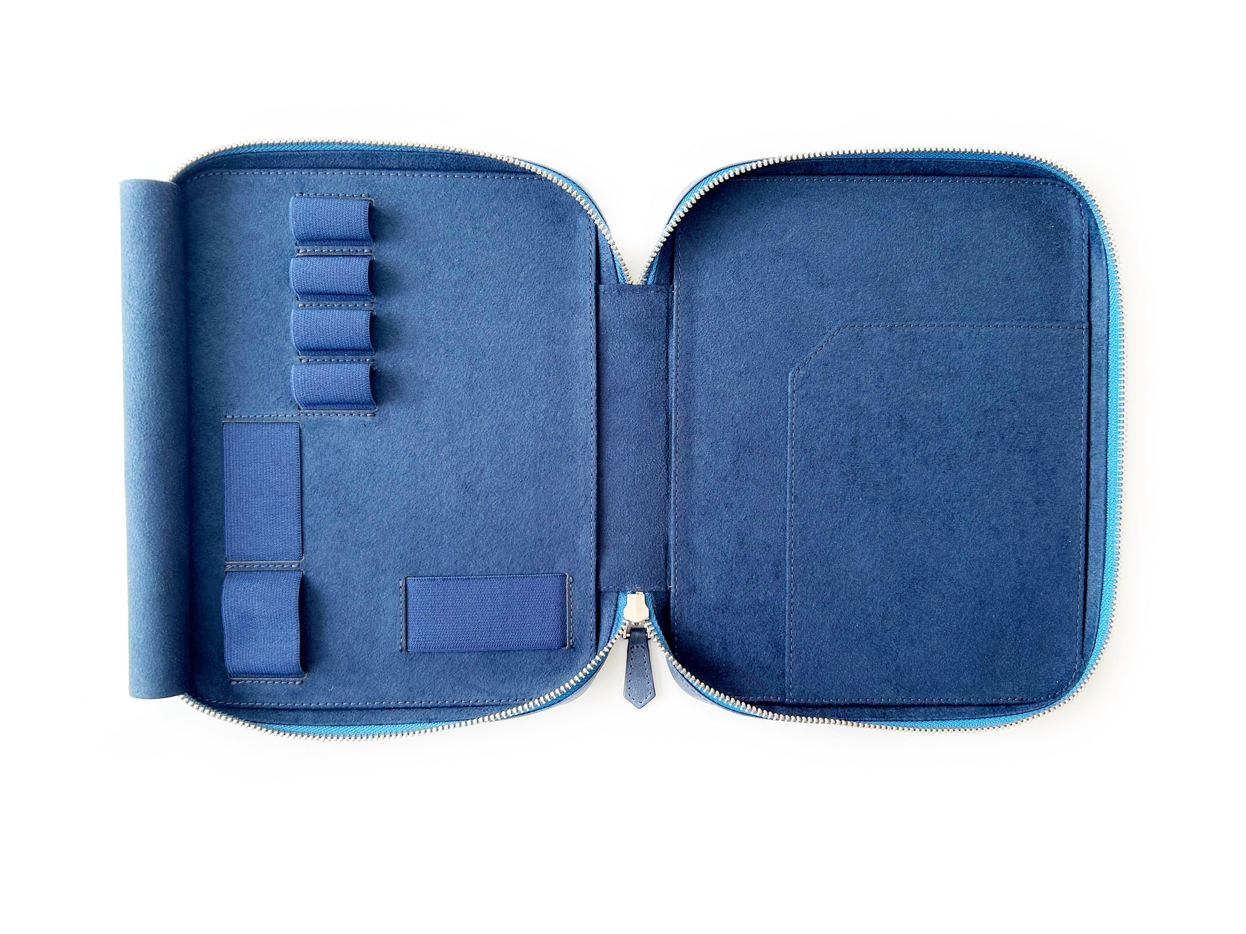 Midnight Blue 4 Slot Pen Case and A5 Size Organizer